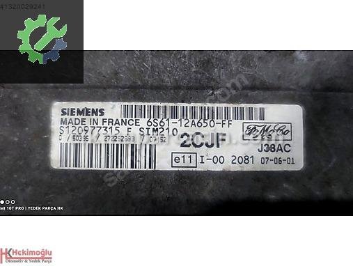 Ford Fusion Motor Beyni 12A650 çıkma parça