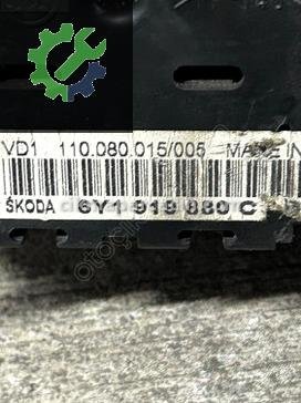 Skoda Fabia Kilometre Saati 6Y1919880C çıkma parça