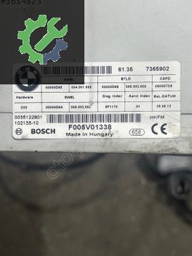 7365902 BMW F10 ELKETİRİKLİ BAGAJ AMORTİSOR BEYİN DÜĞME SETİ ORJ