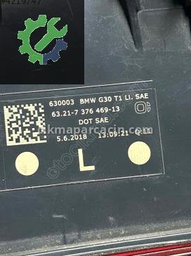 BMW 5 Serisi Sol Arka Stop 737647013 çıkma parça