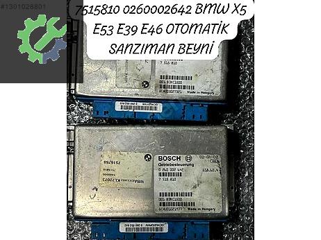 BMW 5 Serisi Şanzıman Beyni çıkma parça