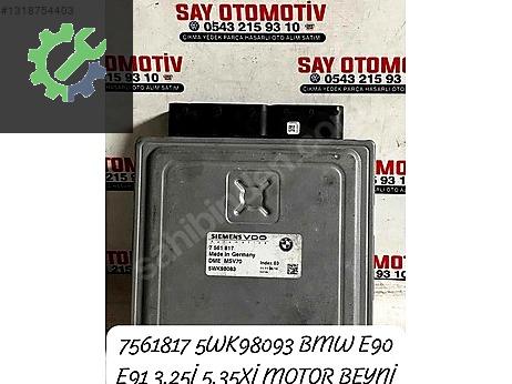 BMW 3 Serisi Motor Beyni çıkma parça