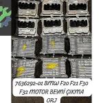 7636292-01 BMW N13 F20 F21 F30 F32 MOTOR BEYNİ ÇIKMA ORJ