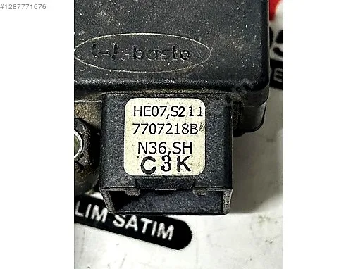 Nissan Qashqai Cam Motoru 7707218B çıkma parça