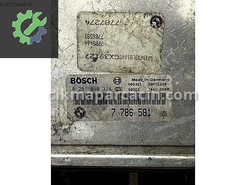 BMW X5 Motor Beyni 7786581 çıkma parça