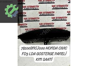 78100SNCJ000 HONDA CIVIC FD3 LDA GOSTERGE PANELİ KM SAATİ
