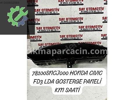 Honda Civic Gösterge Paneli çıkma parça