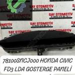 78100SNCJ000 HONDA CIVIC FD3 LDA GÖSTERGE PANELİ KM SAATİ