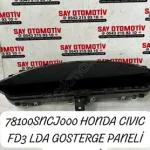 78100SNCJ000 HONDA CIVIC FD3 LDA GÖSTERGE PANELİ KM SAATİ