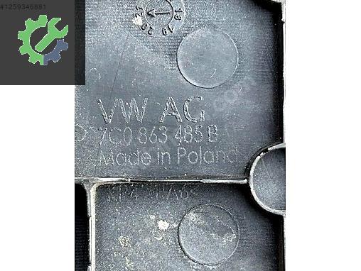 7C0863485B CRAFTER MAN TGE ARKA KAPI BAGAJ BASAMAK PLASTİK