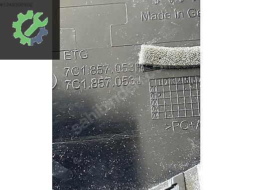 7C1857053H 7C0858122 CRAFTER MAN TGE KM SAATİ ÇERÇEVESİ