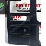7E0857237F CARAVELLA TRANSPORTER KALORİFER MENFEZ ÇITASI