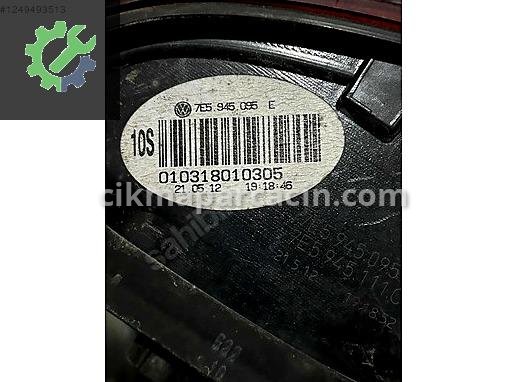 Volkswagen Caravelle Sol Arka Stop 7E5945095E çıkma parça