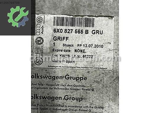 Volkswagen Transporter Bagaj Kilidi 7H0827562B çıkma parça