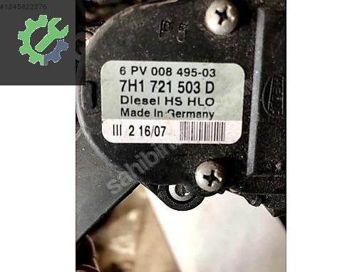 7H1721503D TRANSPORTER CARAVELLA GAZ POTANSİYEL GAZ PEDALI
