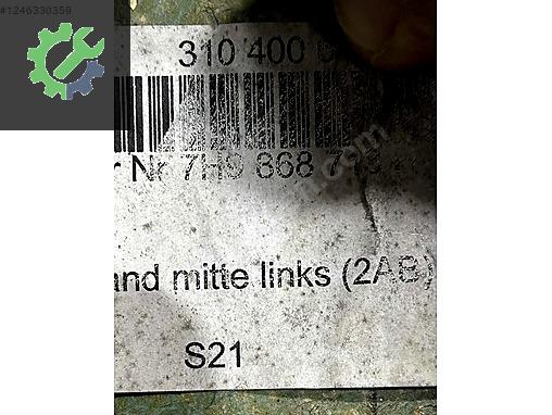 7H1868715G CARAVELLA MULTİVAN T6 ARKA SOL DÖŞEME PERDE KISA SASE