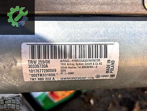7H1880202A VW TRANSPORTER T5 T6 YOLCU AİRBAG