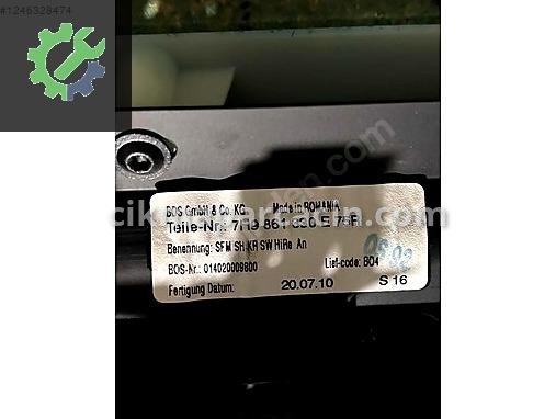 Volkswagen Multivan Bagaj Perdesi 7H9861330E çıkma parça