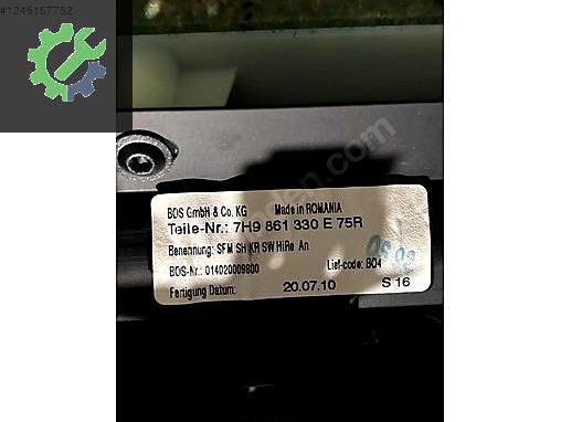 7H9868716K CARAVELLA MULTİVAN KISA SASE SAĞ ARKA DÖŞEMESİ PERDE