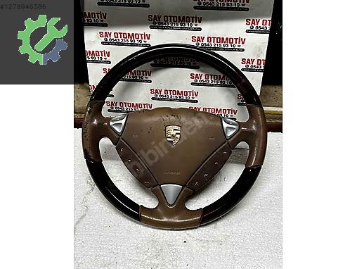 7L5880201DF PORSCHE CAYENNE DİREKSİYON SİMİDİ AİRBAG TUŞ TAKIMI