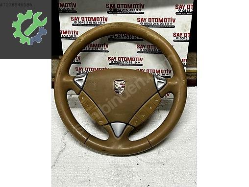 7L5880201DF PORSCHE CAYENNE DİREKSİYON SİMİDİ AİRBAG TUŞ TAKIMI