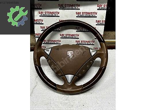 7L5880201DF PORSCHE CAYENNE DİREKSİYON SİMİDİ AİRBAG TUŞ TAKIMI