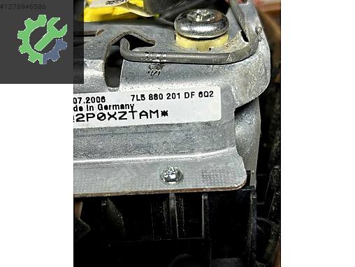7L5880201DF PORSCHE CAYENNE DİREKSİYON SİMİDİ AİRBAG TUŞ TAKIMI