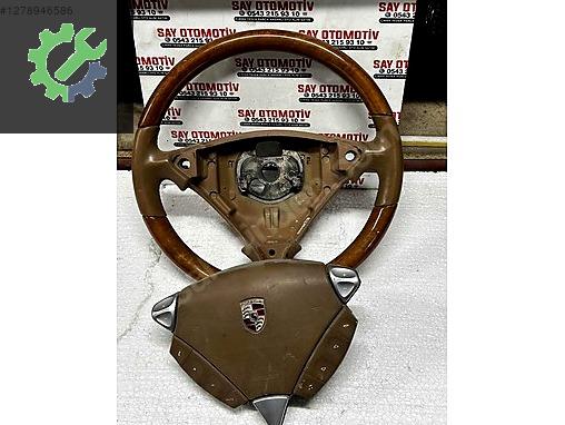 7L5880201DF PORSCHE CAYENNE DİREKSİYON SİMİDİ AİRBAG TUŞ TAKIMI