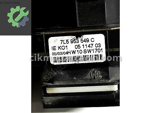 Porsche Touareg Sinyal Kolu 7L5953549C çıkma parça