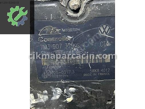 Volkswagen Sharan ABS Beyni 7M3907379G çıkma parça