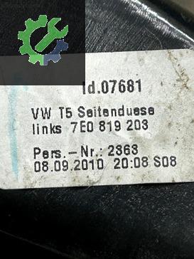 7E0819203 TRANSPORTER KALORİFER IZGARASI SAĞ SOL KLİMA MENFEZİ