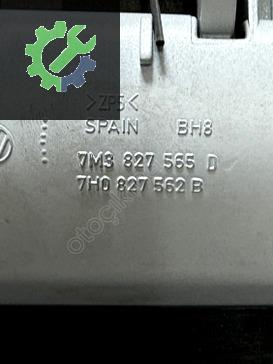 7H0827562B TRANSPORTER CADDY POLO BAGAJ AÇMA KİLİDİ TUTAMAĞI