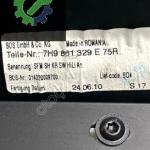 7H1868715G CARAVELLA MULTİVAN T6 ARKA SOL DÖŞEME PERDE KISA SASE
