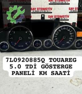 7L0920885Q TOUAREG 5.0 TDİ GÖSTERGE PANELİ KM SAATİ