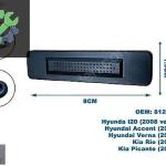 81260-1R000 HYUNDAI ACCENT / BLUE İ-20 BAGAJ AÇMA DÜĞMESİ