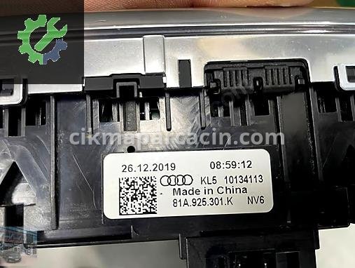 Audi Q2 Kontrol Paneli 81A925301K çıkma parça
