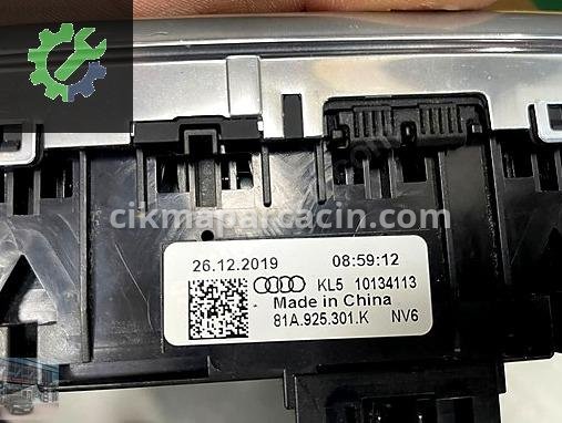Audi Q2 Kontrol Paneli 81A925301K çıkma parça
