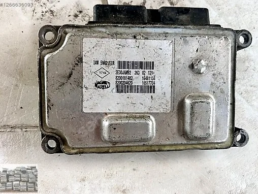 Renault Clio Motor Beyni 8200204620 çıkma parça