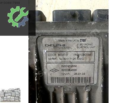 Renault Megane Beyin çıkma parça