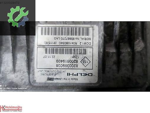 Renault Clio Beyin 8200399038 çıkma parça