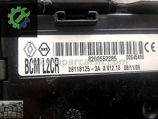 Renault Clio BCM Beyni 8200652285 çıkma parça