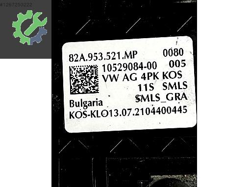 82A953521MP AUDİ A1 Q3 SİNYAL KOLU AİRBAG SARGISI 82A953502AG