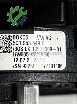 Audi A1 Sinyal Kolu 82A953521MP çıkma parça