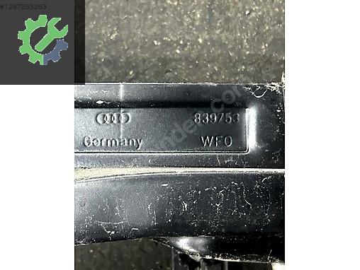 839753 AUDİ A4 SOL ARKA KAPI CAM ÇERÇEVESİ MANUEL 8D0839400A