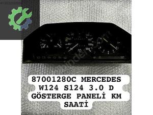 87001280C MERCEDES W124 S124 3.0 D GÖSTERGE PANELİ KM SAATİ