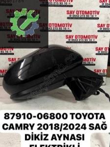 87910-06800 TOYOTA CAMRY 2018/2024 SAĞ DİKİZ AYNASI ELEKTRİKLİ (2. Adet)