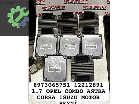 Opel Corsa Motor Beyni çıkma parça