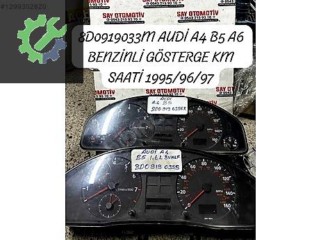 8D0919033M AUDİ A4 B5 A6 BENZİNLİ GÖSTERGE KM SAATİ 1995/96/97