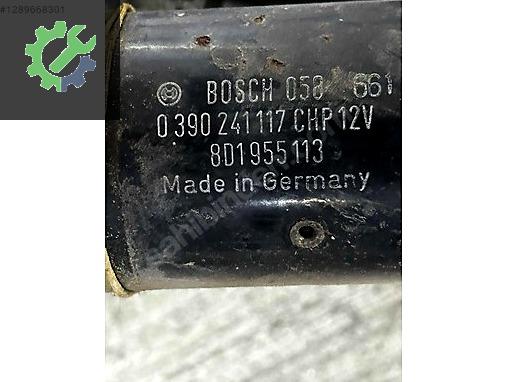 8D1955113 AUDİ A4 B5 SİLGEÇ MOTORU SİLEÇEK MEKANİZMASI