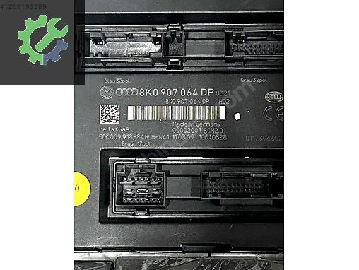 8K0907064Q 8K0907064DP AUDİ A4 A5 BCM2 SAM BEYNİ CONFOR MODÜLÜ